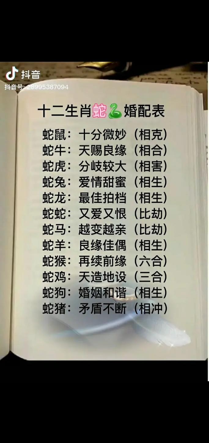 与蛇为伍打一生肖-与蛇相配的生肖有哪些