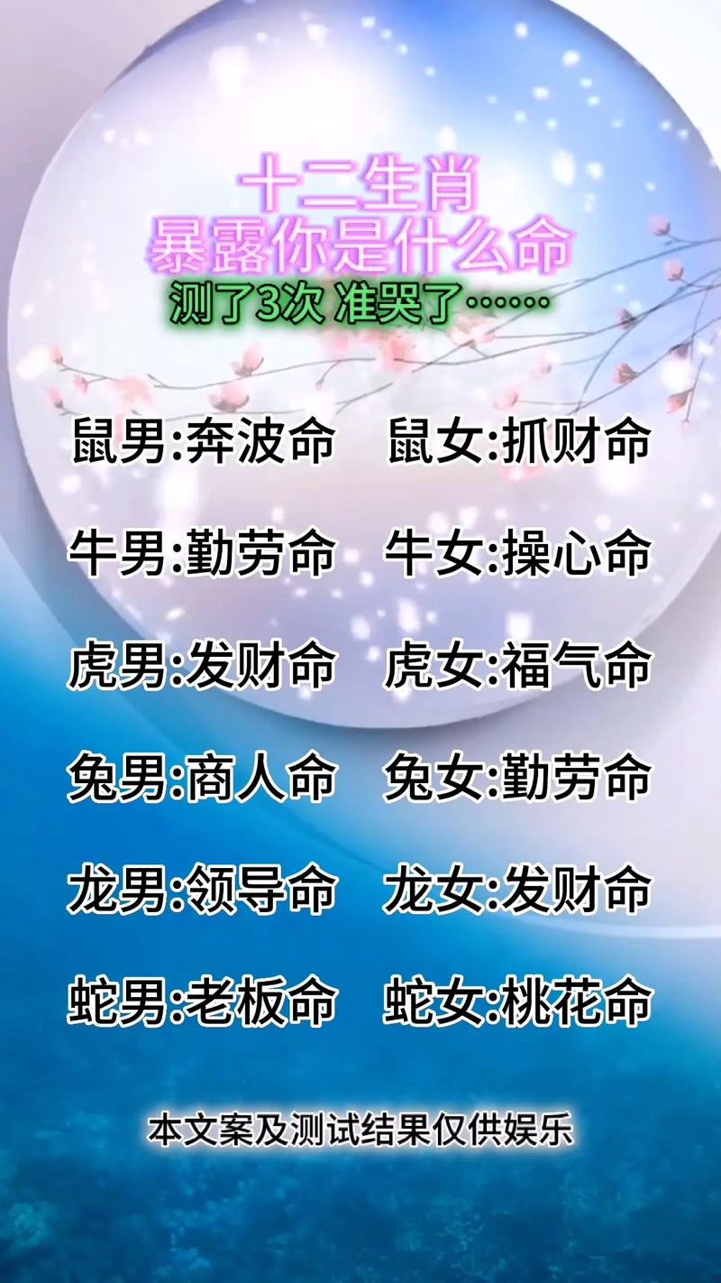 关于“命里有时终须有，识时知机岂会愁”打一准确生肖的信息