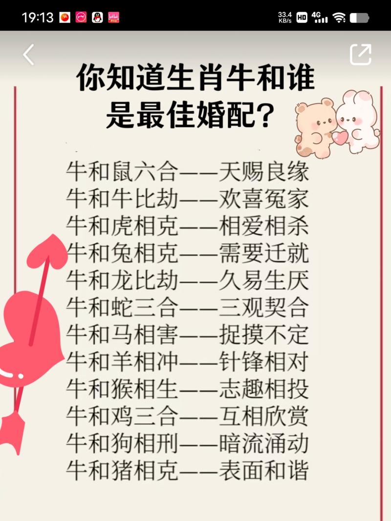 生肖为牛的女生和什么生肖最合-生肖为牛的女生和什么生肖最合财