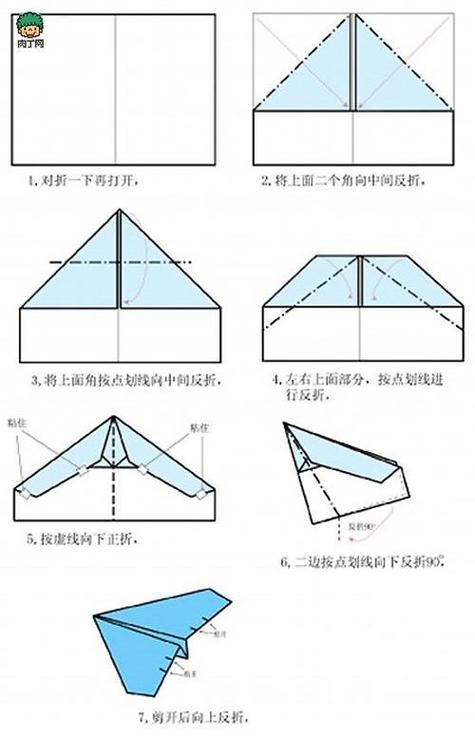 纸飞机教程战斗机-纸飞机怎么折战斗机