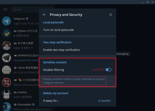 关于iOStelegram设置语言包的信息