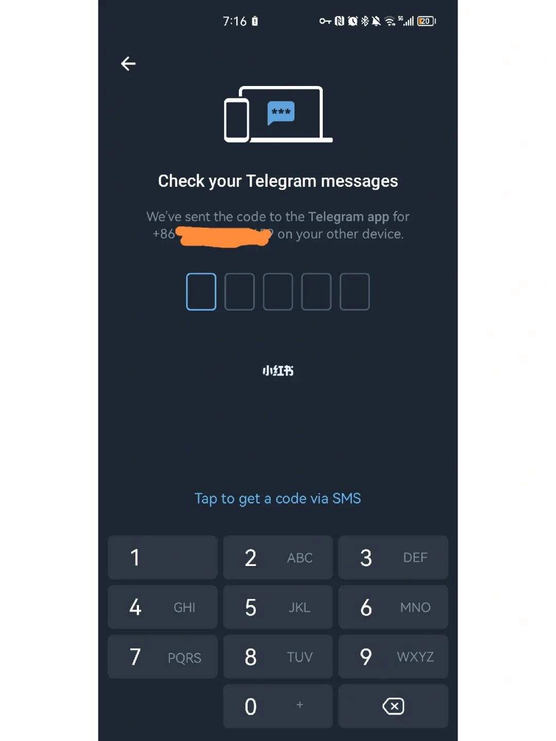 telegram登陆收不到sms的简单介绍