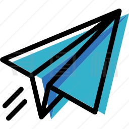 像纸飞机一样的图标的APp_telegraph纸飞机加速器