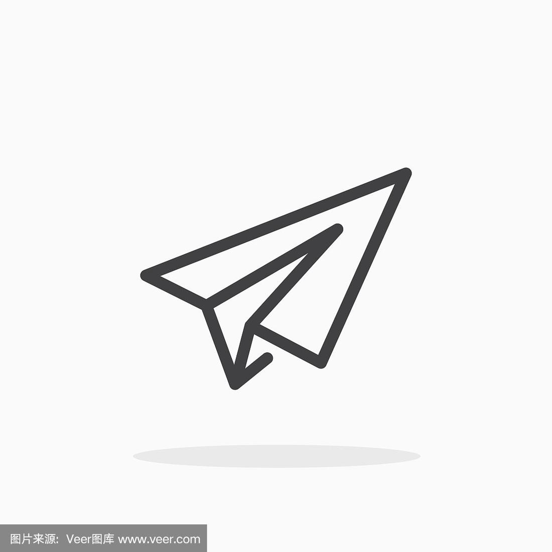 像纸飞机一样的图标的APp_telegraph纸飞机加速器