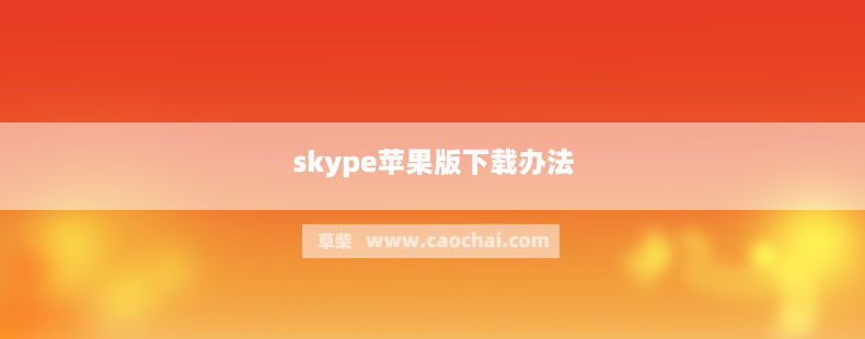 skype华为手机版下载_华为 skype怎么下载?