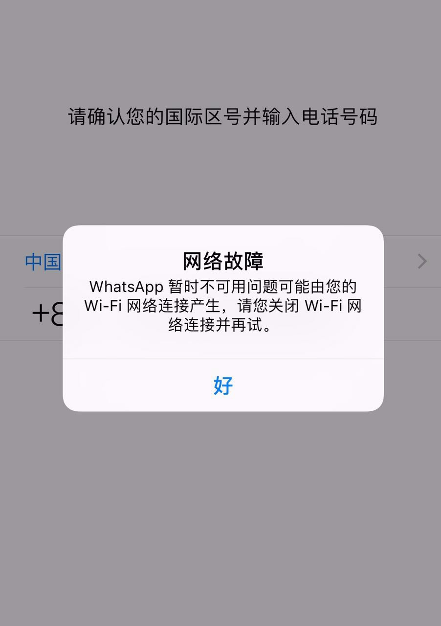 苹果whatsapp无法发送验证短信_whatsapp苹果手机无法发送验证码