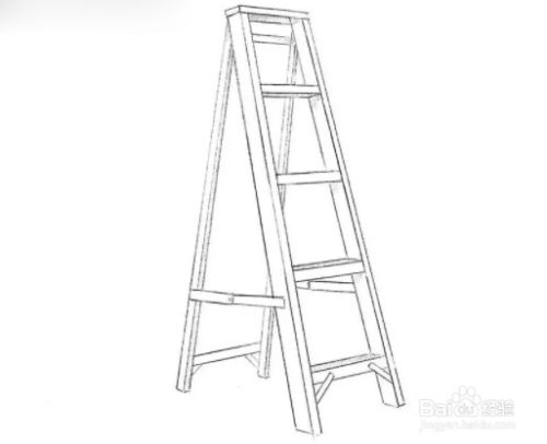 梯子的画法图片大全-梯子的画法图片大全简笔画