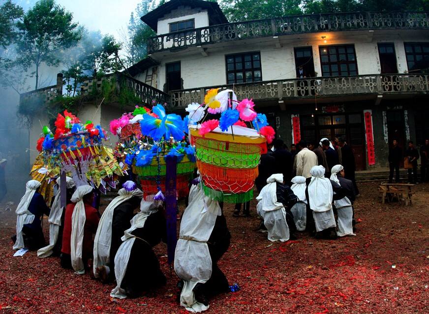 头七梯子怎么扎图片-头七梯子怎么扎图片大全