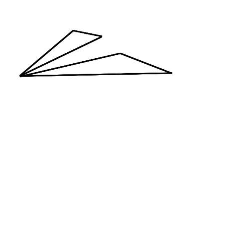 纸飞机怎么画简笔画-飞机的简笔画简单又漂亮