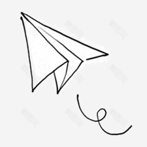 如何画纸飞机简笔画-如何画纸飞机简笔画图片